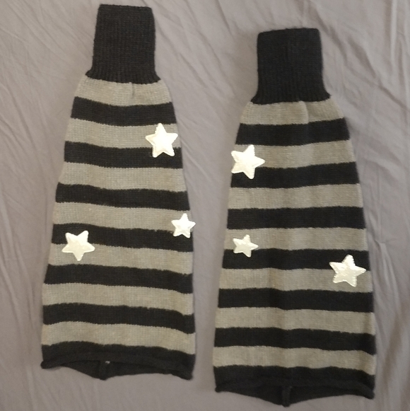 Striped Leg Warmers - Picture 2 of 8